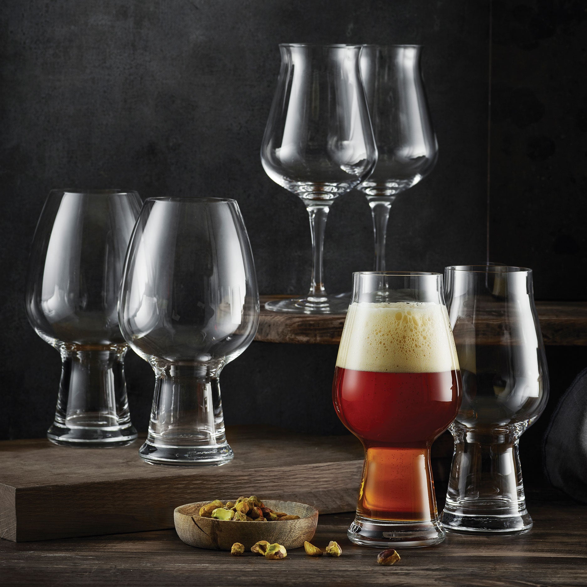 Birrateque ølglas tester, ale og hvede